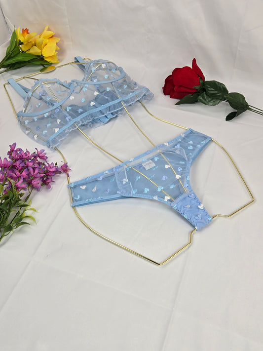 Baby Blue Sweethearts Set